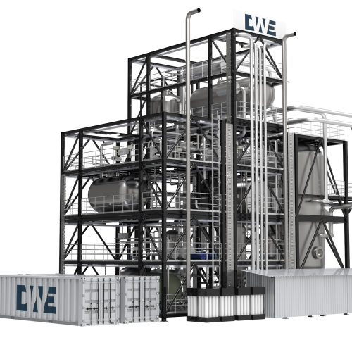 200-MW-Skid von DWE als vorgefertigtes Modul für Power-to-X-Anlagen