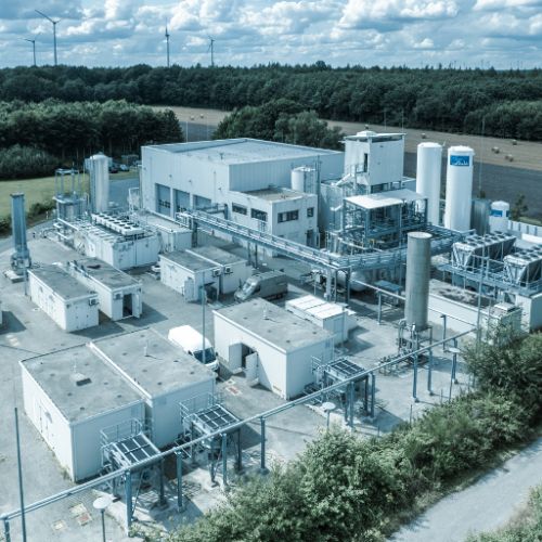 Methanisierungsanlage mit DWE-Reaktor zur Erzeugung von erneuerbarem Methan